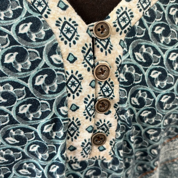 Orvis Knit Boho Print Shirt - Picture 4 of 10